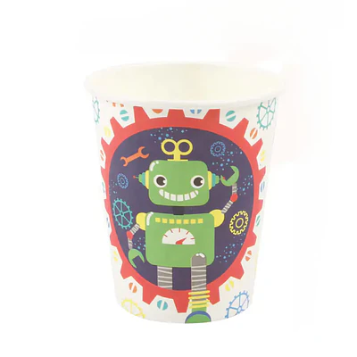Vasos robot 6 unidades