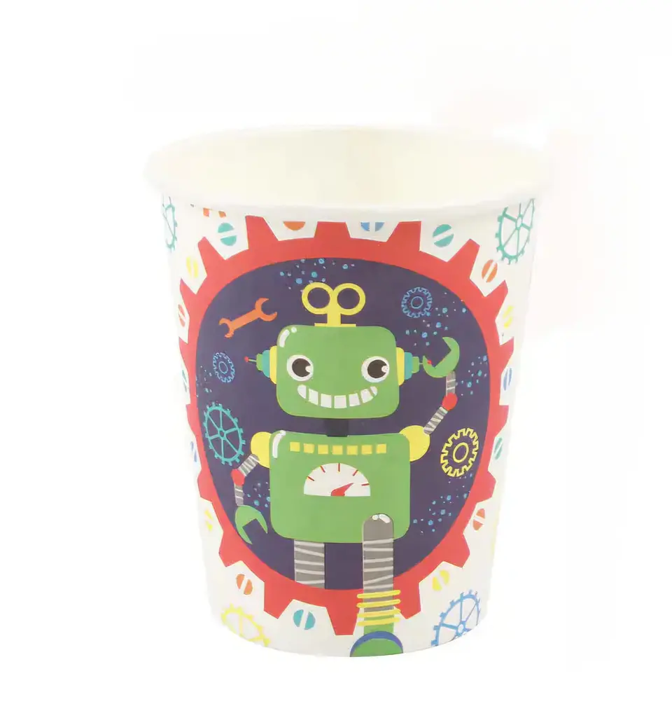 Vasos robot 6 unidades 1