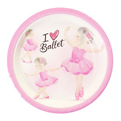 Platos bailarina 6 unidades