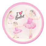 Platos bailarina 6 unidades