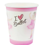 Vasos bailarina 6 unidades