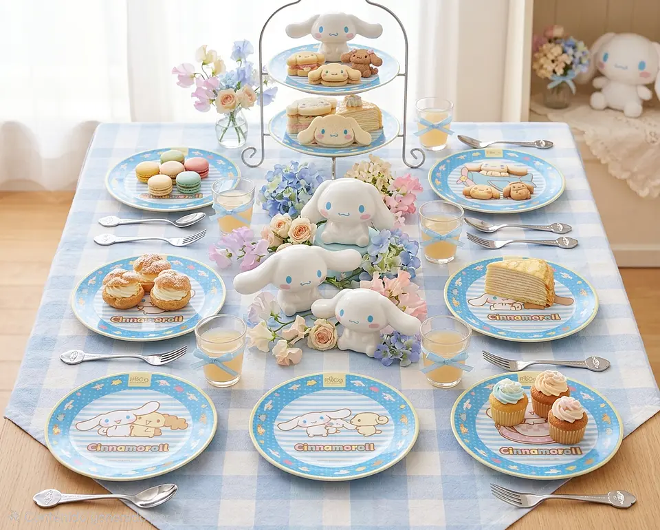 Platos Cinnamoroll 6 unidades  2