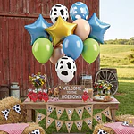 Set de globos vaquita