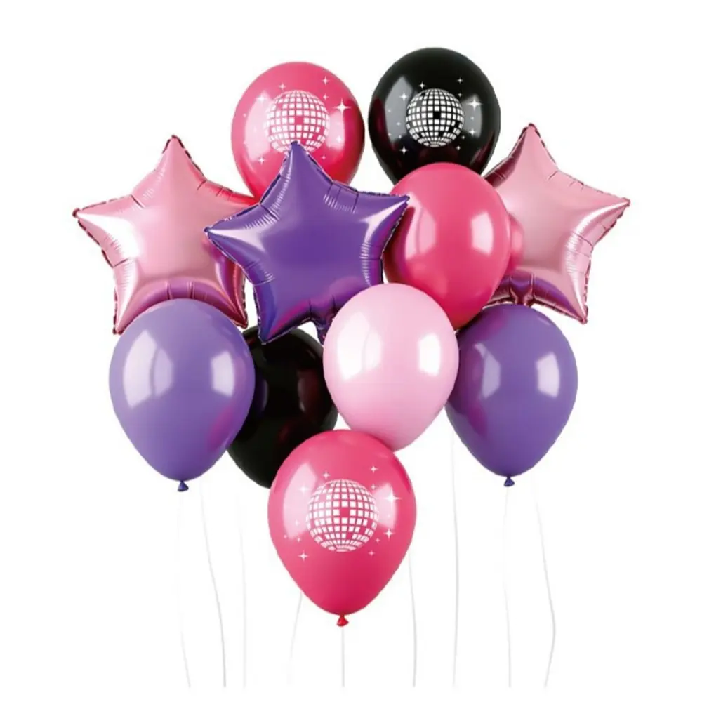 Set de globos disco