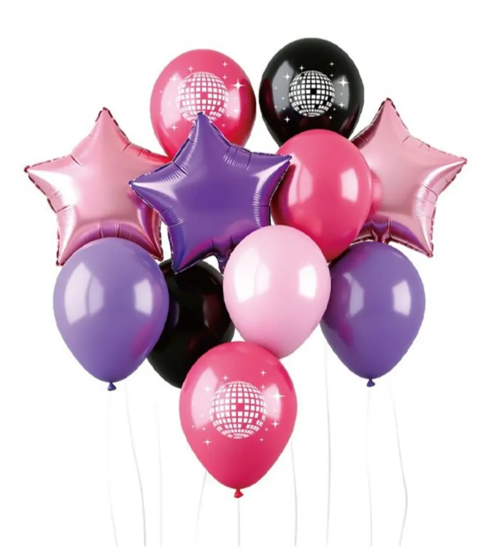 Set de globos disco 1