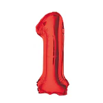 Numeros del 0-9 rojo 