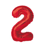 Numeros del 0-9 rojo 