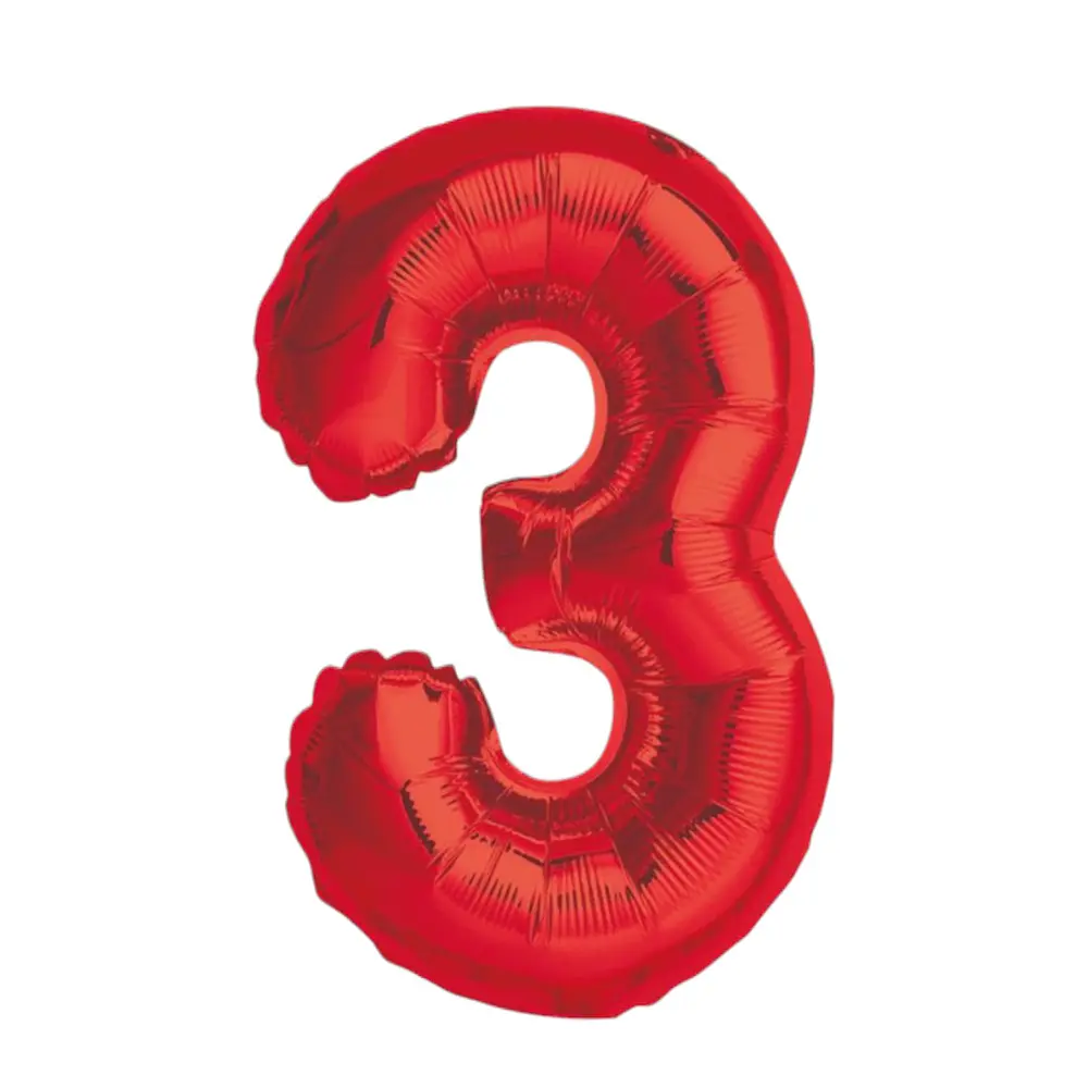 Numeros del 0-9 rojo 