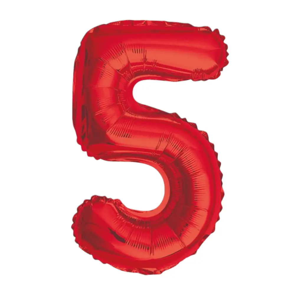 Numeros del 0-9 rojo 