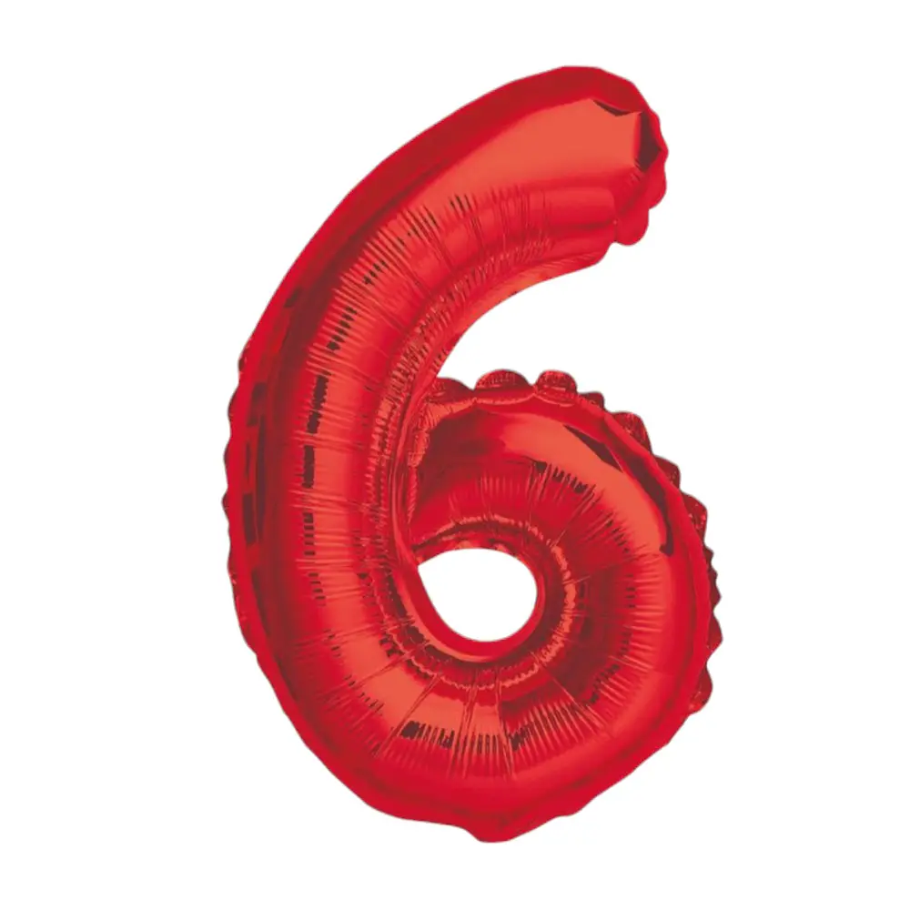 Numeros del 0-9 rojo 
