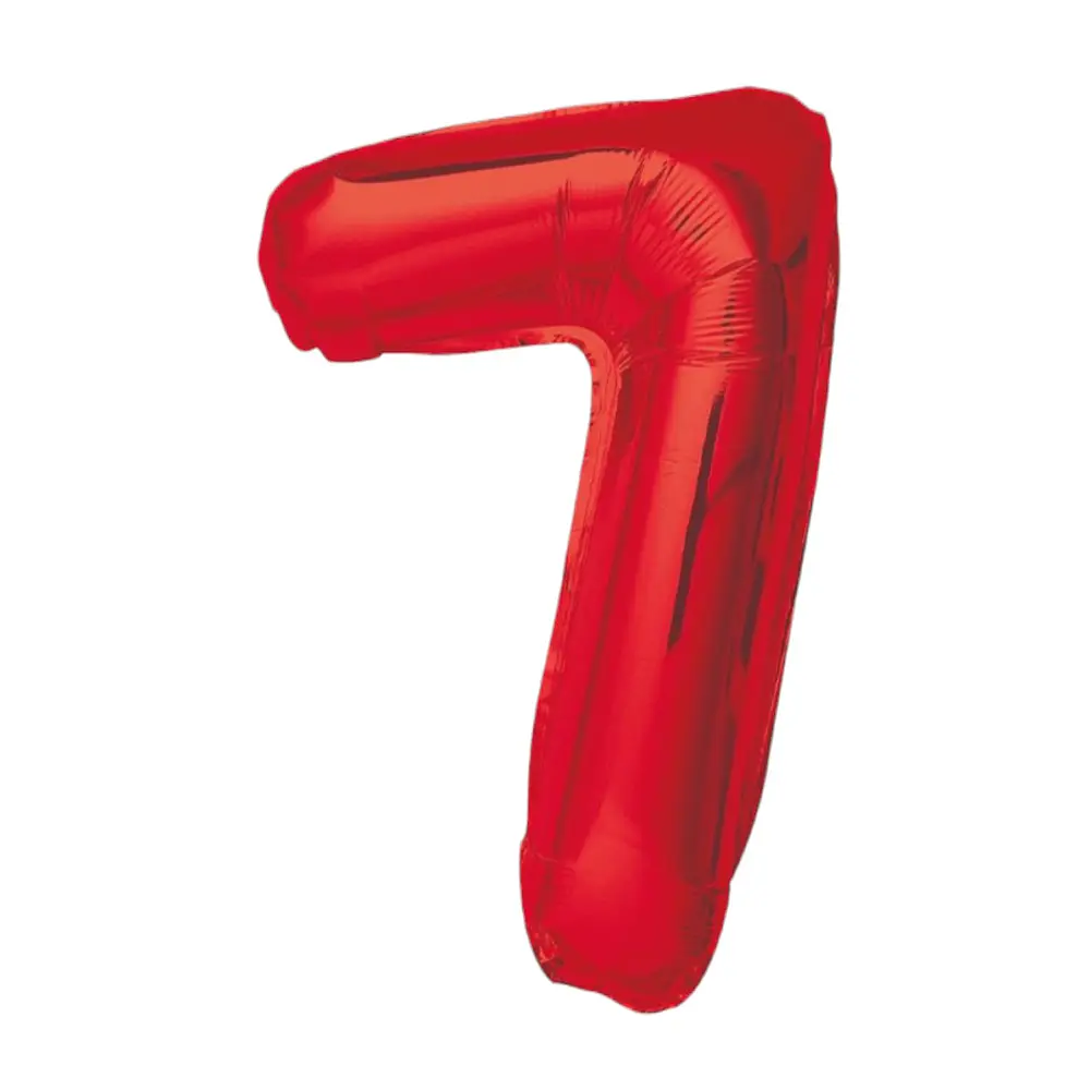 Numeros del 0-9 rojo 