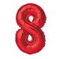 Numeros del 0-9 rojo  - Miniatura 9