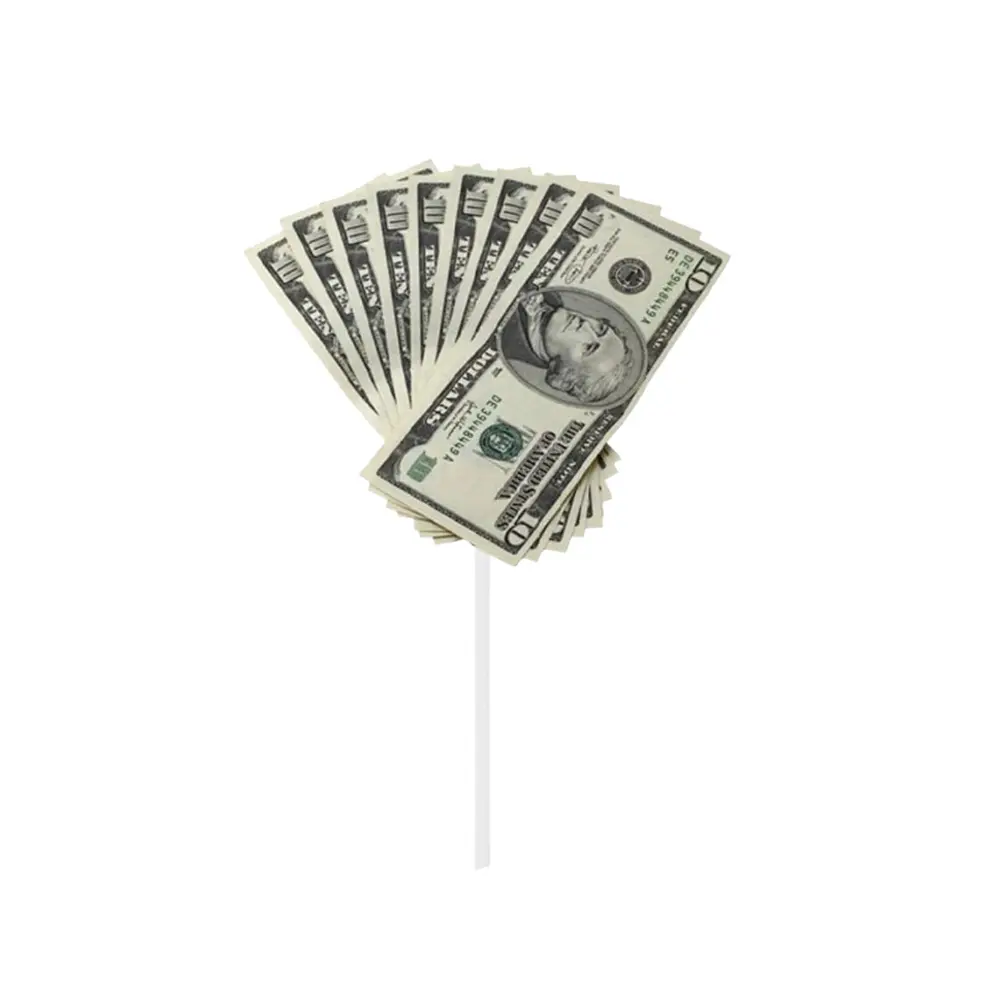 Vela decorativa dolar