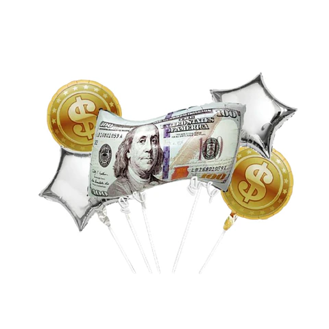 Set de globos dolar