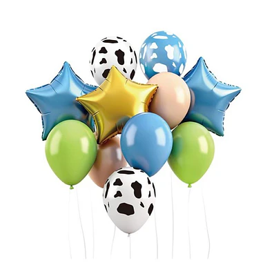 Set de globos vaquita