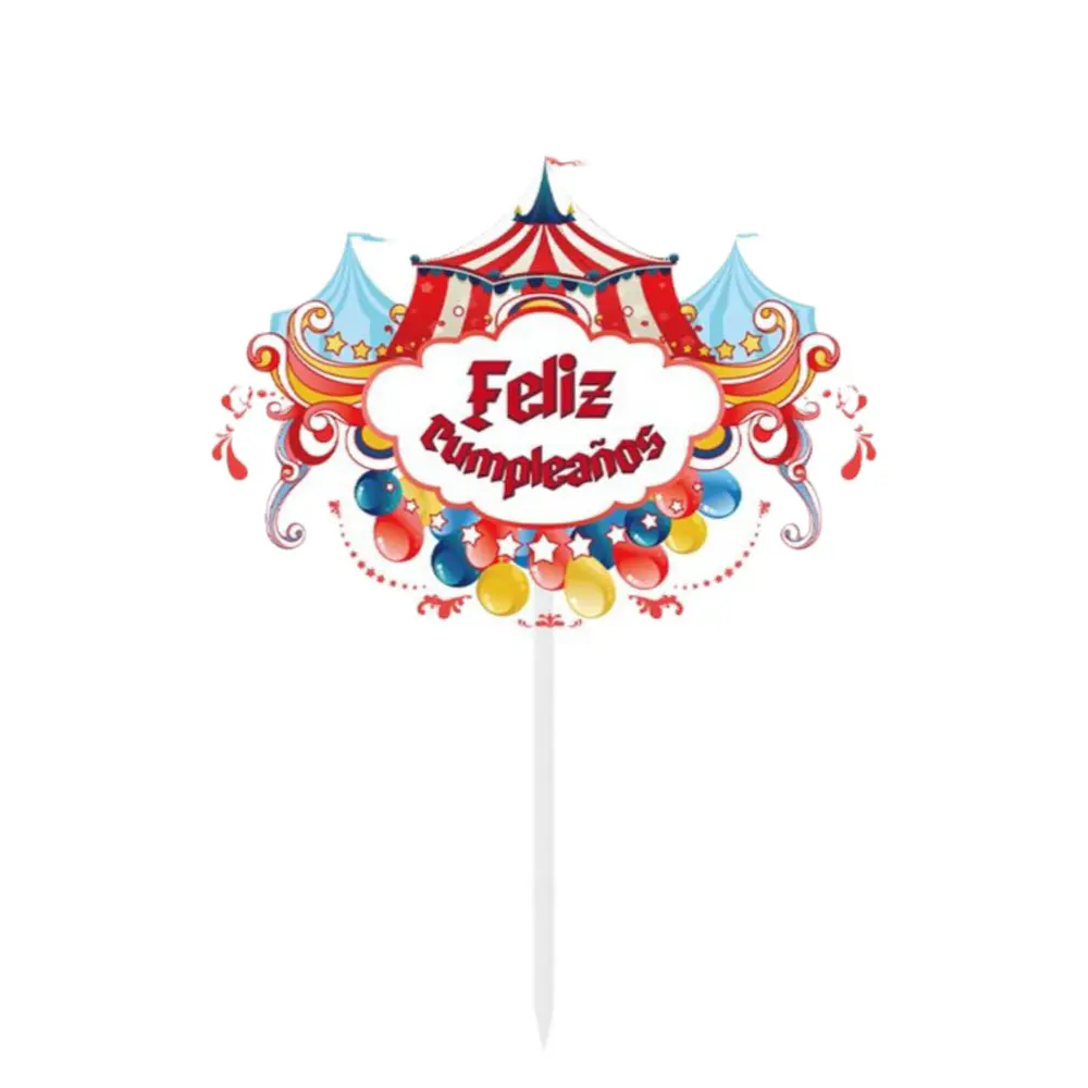 Vela decorativa circo