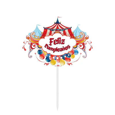 Vela decorativa circo