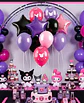 Set de globos kuromi - Miniatura 2