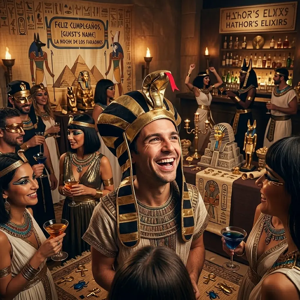 Gorro faraón de Egipto