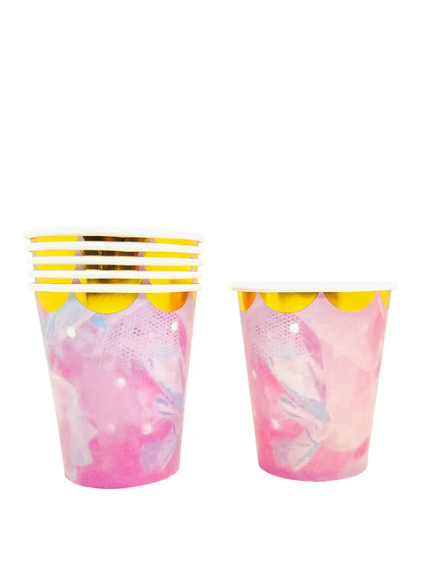 Vasos mármol 6 unidades
