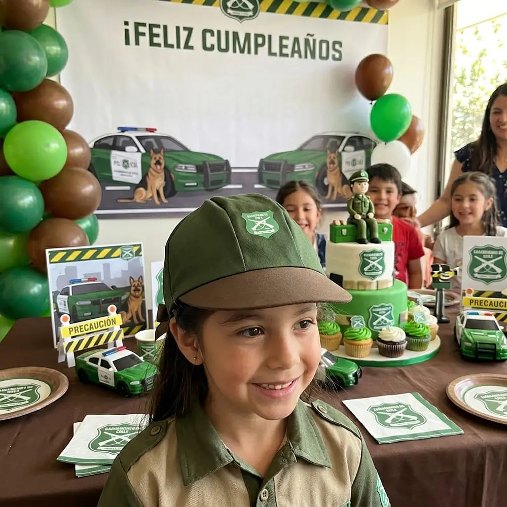 Gorro infantil carabinera
