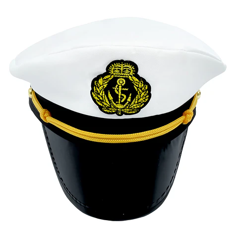 Gorro capitán marina infantil