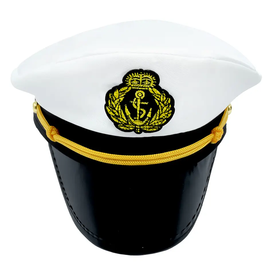 Gorro capitán marina infantil 1
