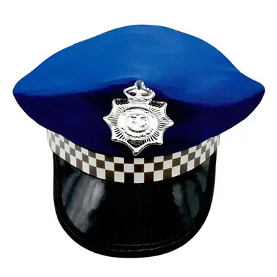 Sombrero adulto policía fiesta