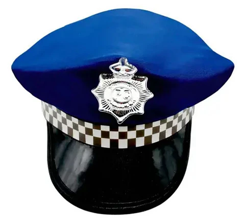 Sombrero adulto policía fiesta