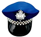Sombrero adulto policía fiesta - Miniatura 1