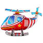 Globo helicóptero 3D - Miniatura 1