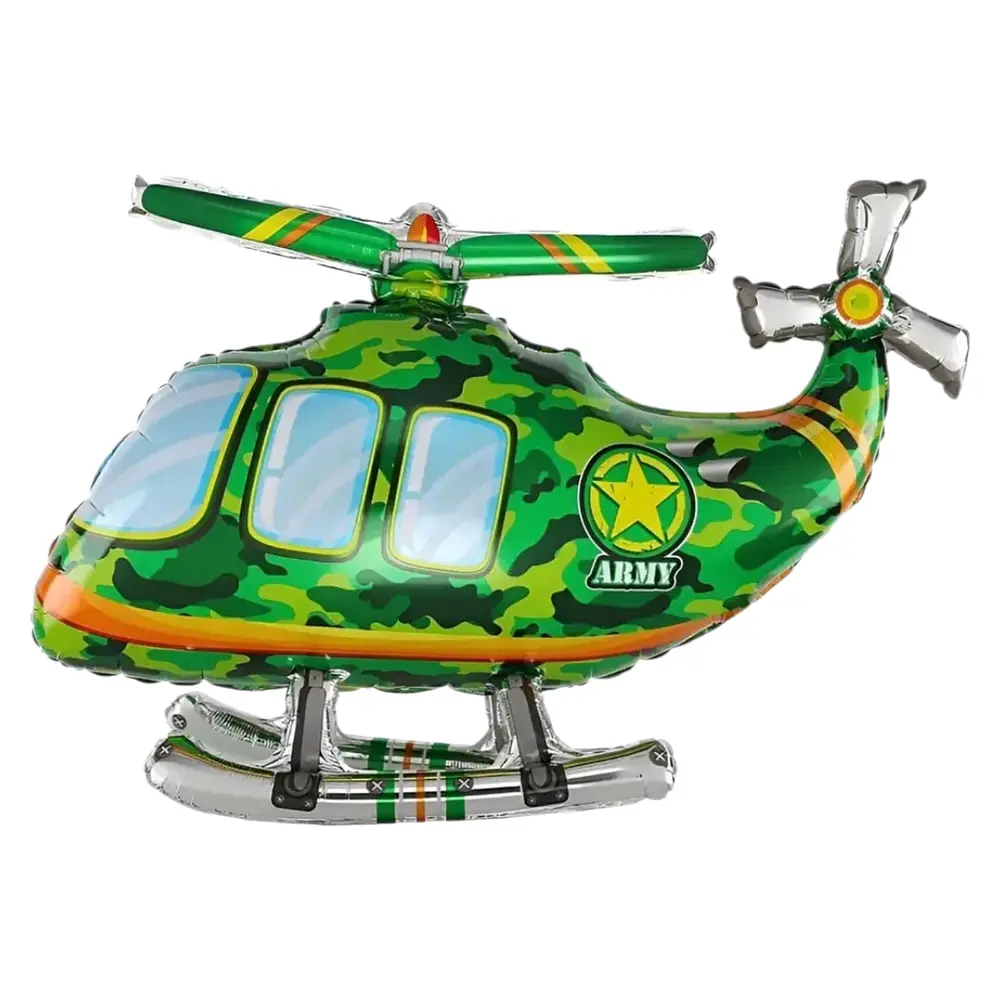 Globo helicóptero 3D