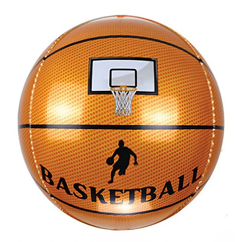Globo pelota de basquetbol 3D
