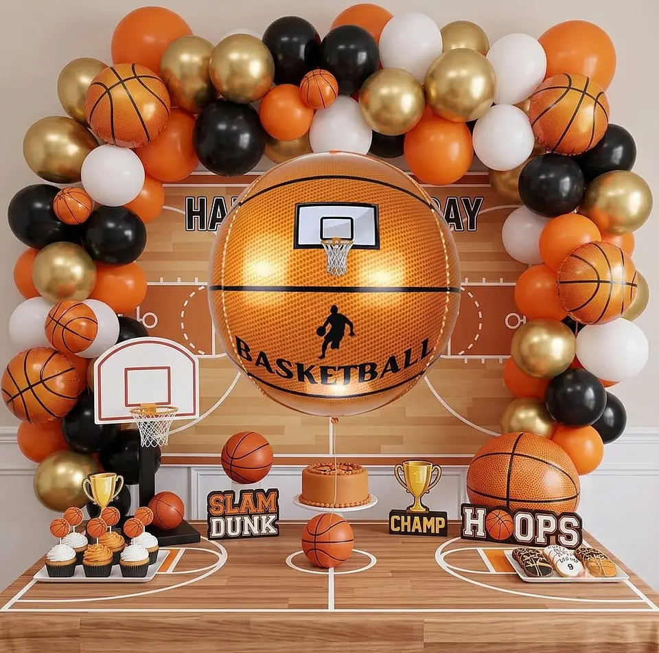 Globo pelota de basquetbol 3D 2