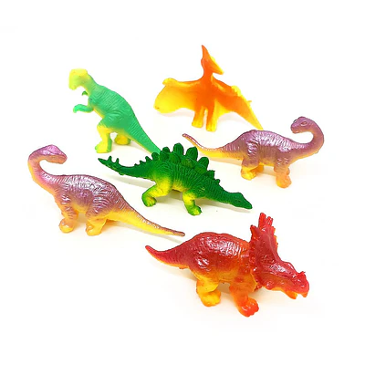 Juguetes dinosaurio mix 6 unidades