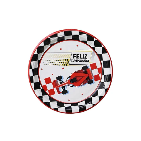 Platos de formula 1 de 6 unidades