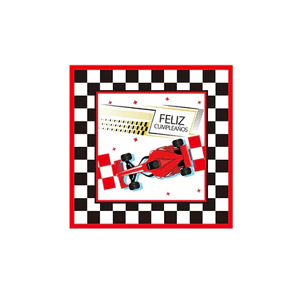 Servilletas formula 1 de 10 unidades