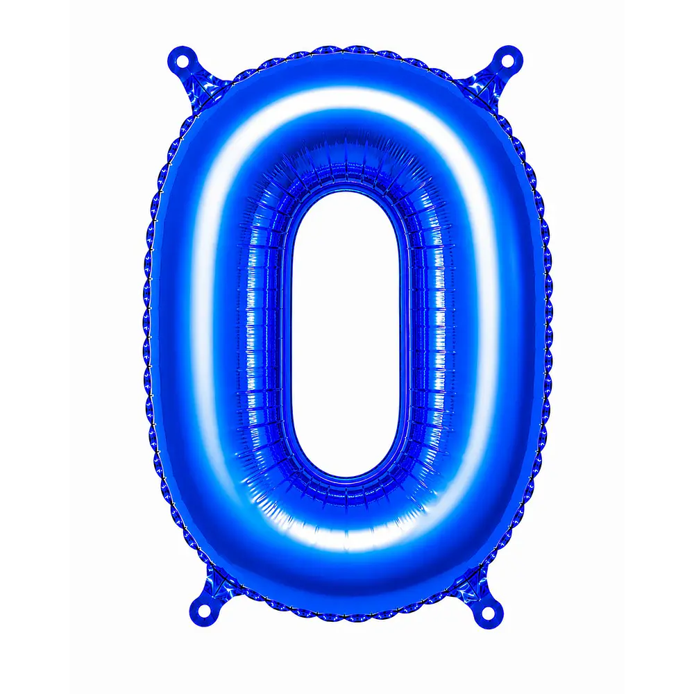 Números del 0-9 azul