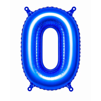 Números del 0-9 azul