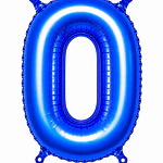 Números del 0-9 azul