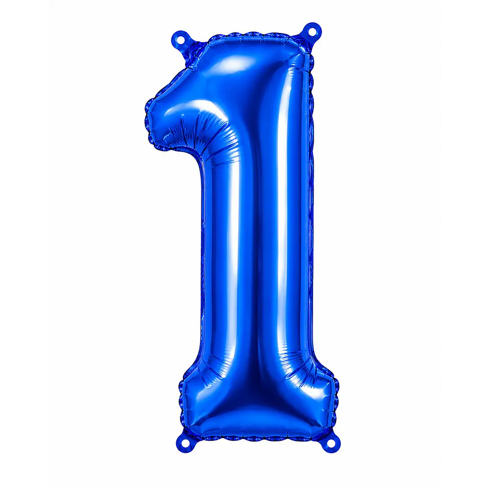 Números del 0-9 azul