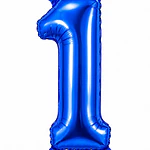 Números del 0-9 azul