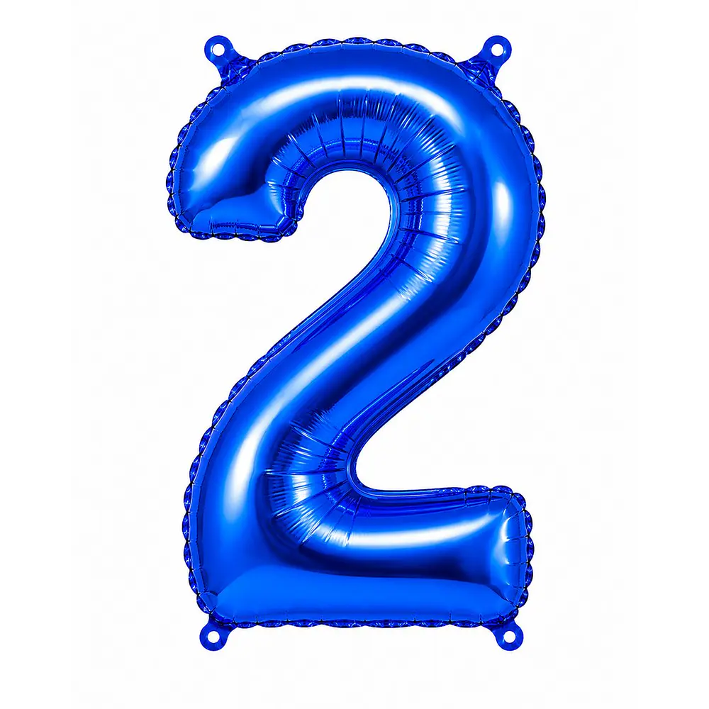 Números del 0-9 azul