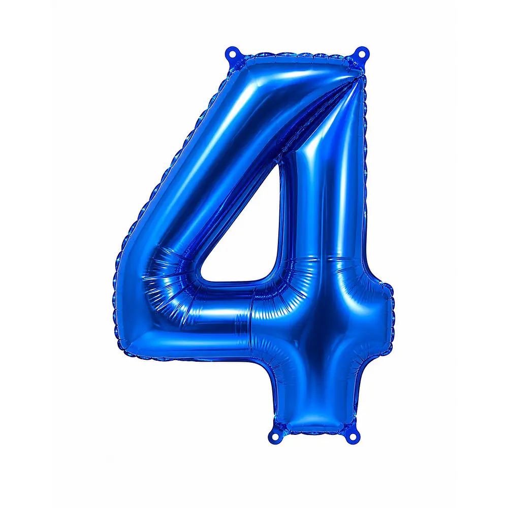 Números del 0-9 azul