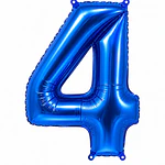Números del 0-9 azul