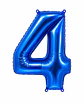 Números del 0-9 azul - Miniatura 5