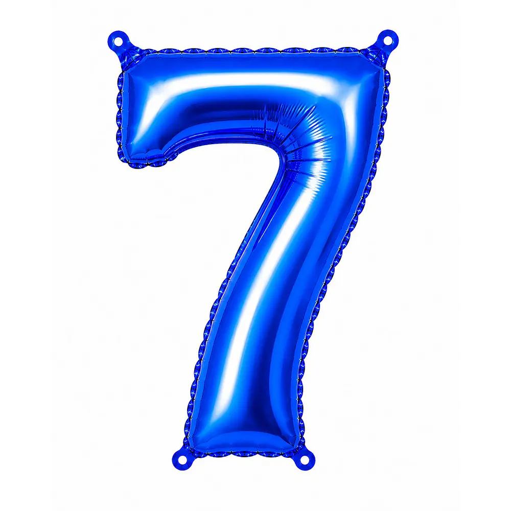 Números del 0-9 azul