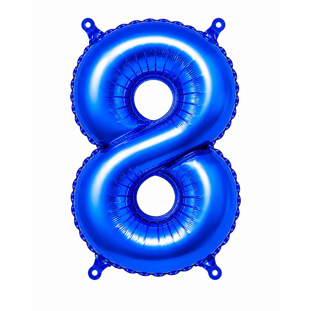 Números del 0-9 azul