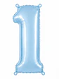 Números del 0-9 celeste pastel - Miniatura 2