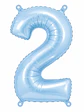 Números del 0-9 celeste pastel - Miniatura 3